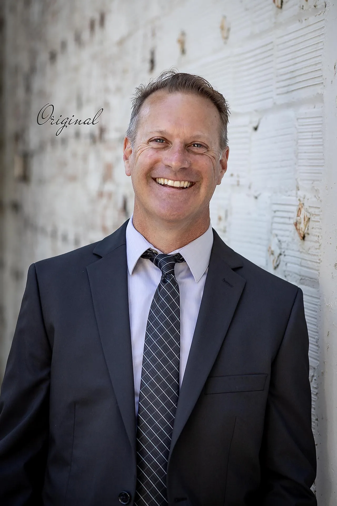headshot before retouching
