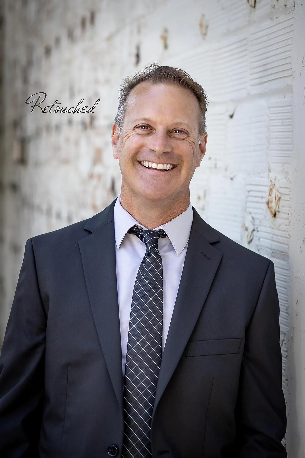 headshot after retouching