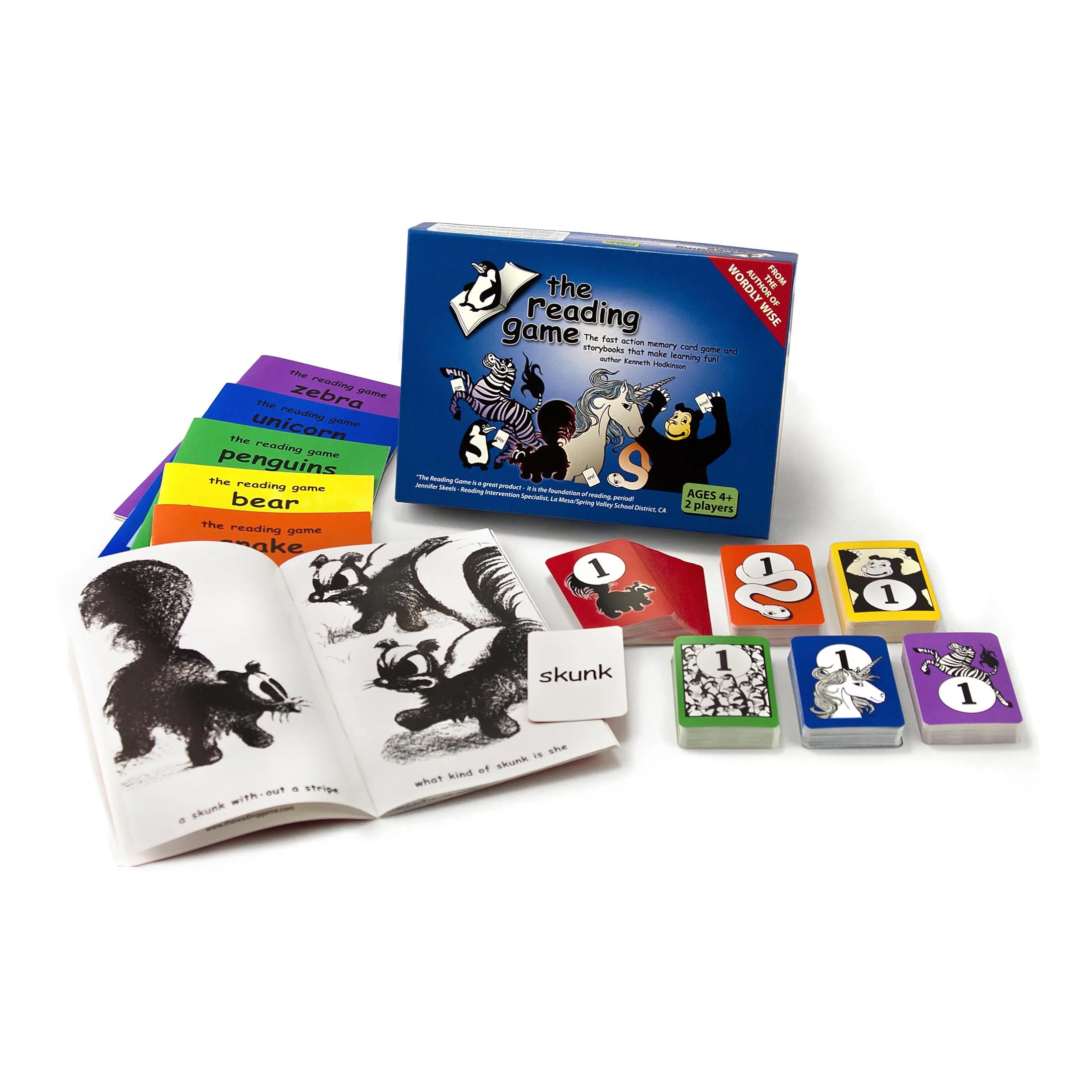 Allsaid & Dunn, LLC, Packaging Design: The Reading Game The Reading Game packaging design for Allsaid & Dunn, LLC